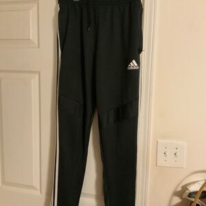 Mens L Adidas black joggers